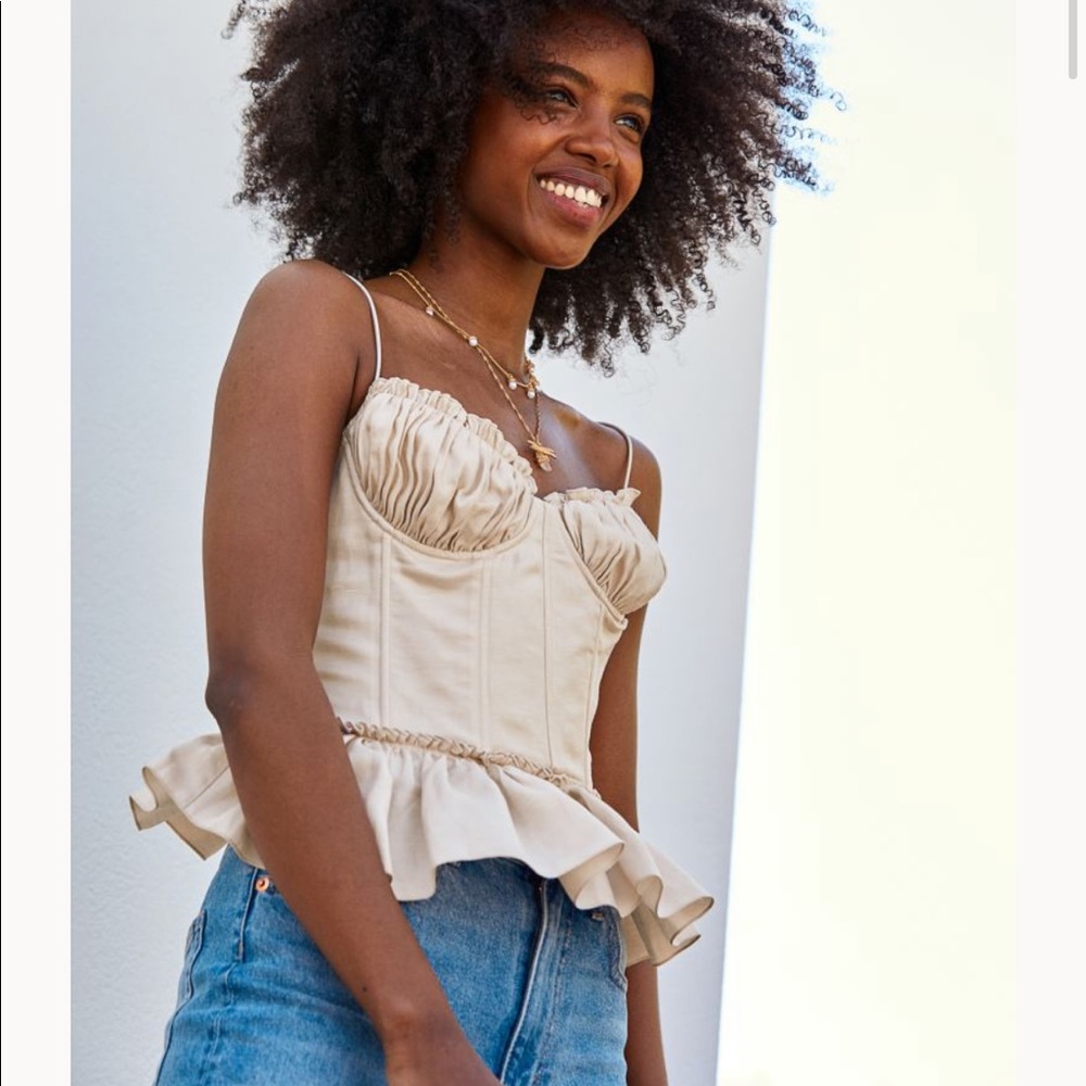 Linen Corset Brock Collection Small